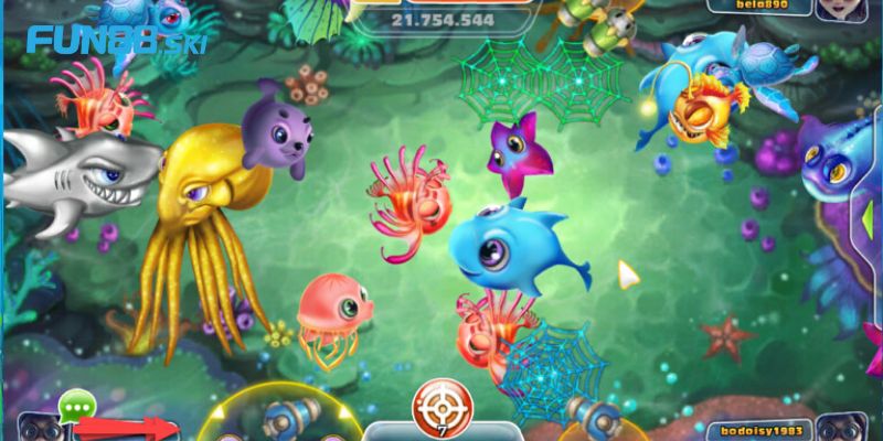 Sức hấp dẫn của game TP bắn cá dễ dàng